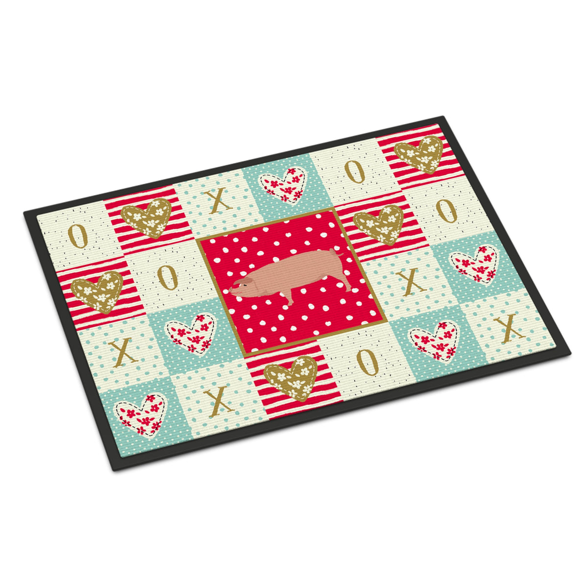 American Landrace Pig Love Indoor Or Outdoor Mat 24X36
