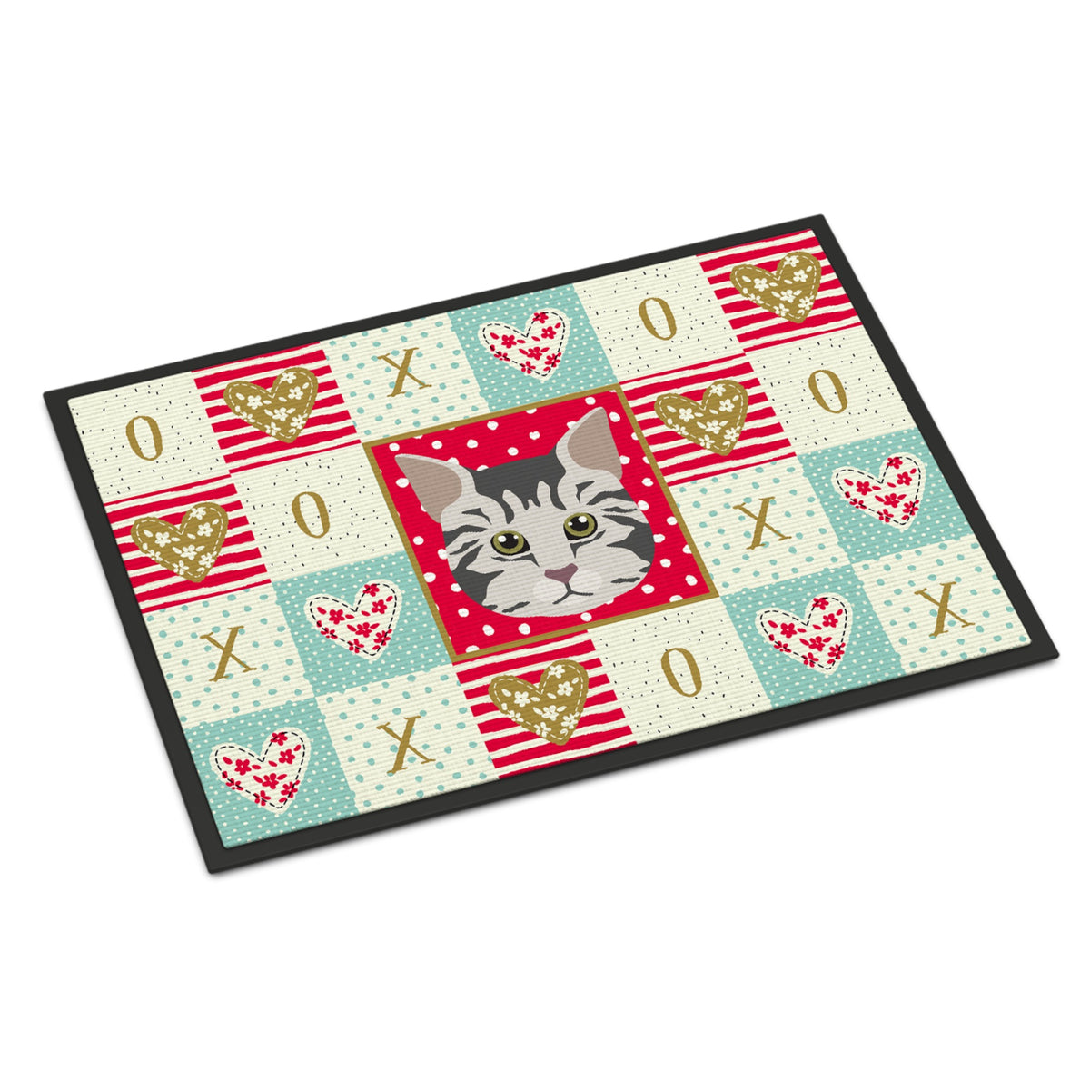 American Bobtail Cat Love Indoor Or Outdoor Mat 18X27