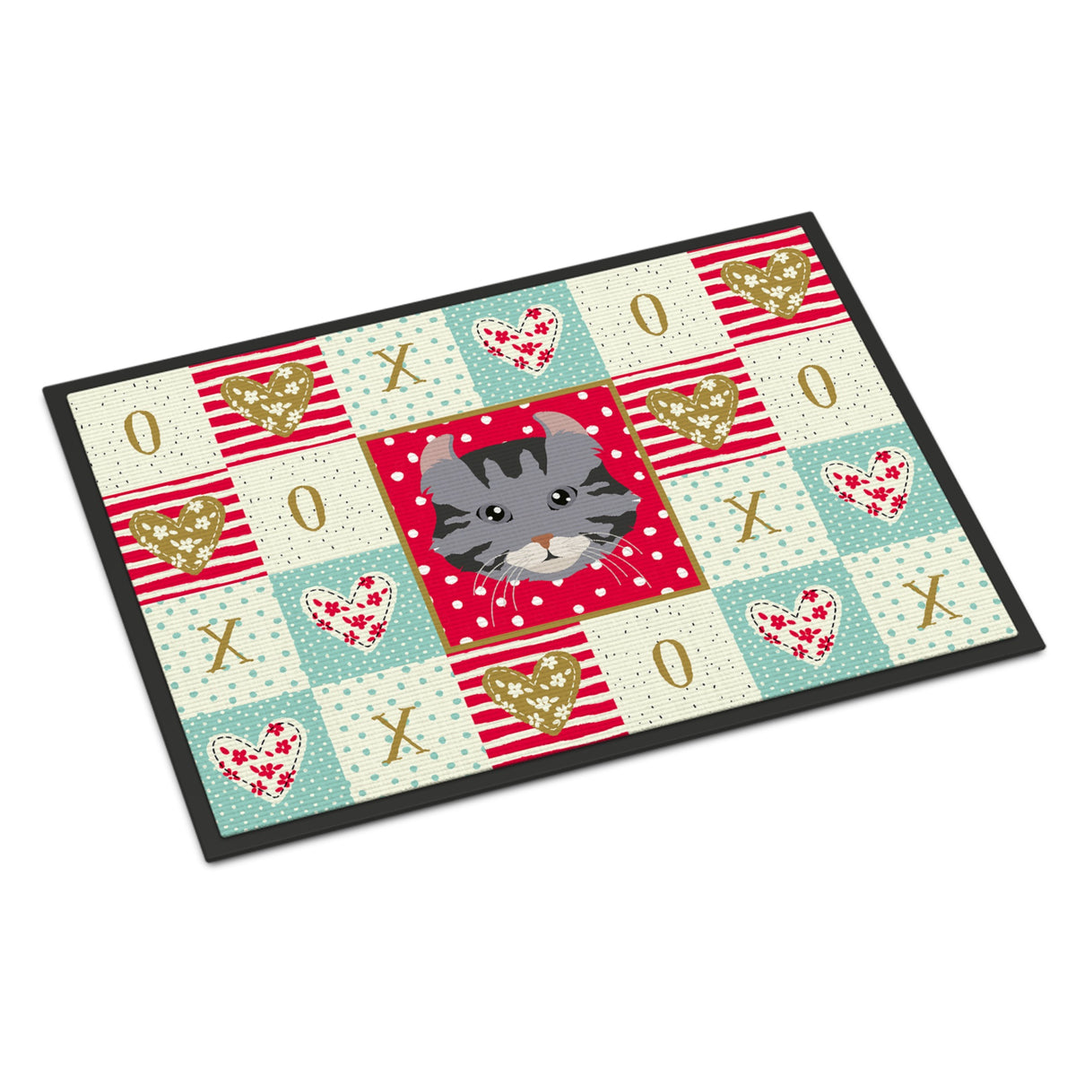 American Curl Cat Love Indoor Or Outdoor Mat 18X27