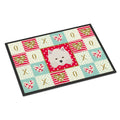 American Eskimo Love Indoor Or Outdoor Mat 18X27