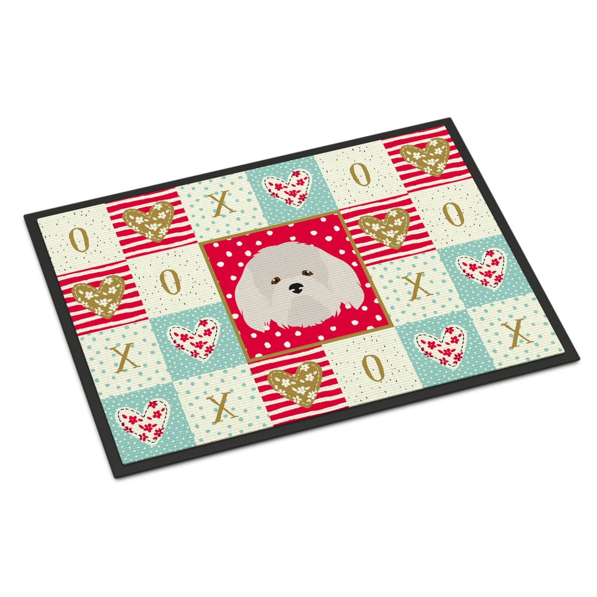 Coton De Tulear Love Indoor Or Outdoor Mat 18X27