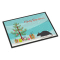 Black Rat Merry Christmas Indoor Or Outdoor Mat 18X27