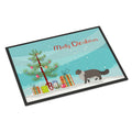 Persian Modern #2 Cat Merry Christmas Indoor Or Outdoor Mat 18X27