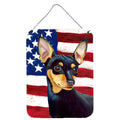 Usa American Flag With Min Pin Wall Or Door Hanging Prints