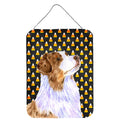 Australian Shepherd Candy Corn Halloween Portrait Wall Or Door Hanging Prints