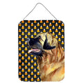 Leonberger Candy Corn Halloween Portrait Wall Or Door Hanging Prints