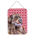 Newfoundland Hearts Love And ValentineS Day Portrait Wall Or Door Hanging Prints