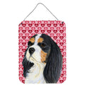 Cavalier Spaniel Hearts Love And ValentineS Day Portrait Wall Or Door Hanging Prints