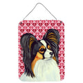 Papillon Hearts Love And ValentineS Day Portrait Wall Or Door Hanging Prints