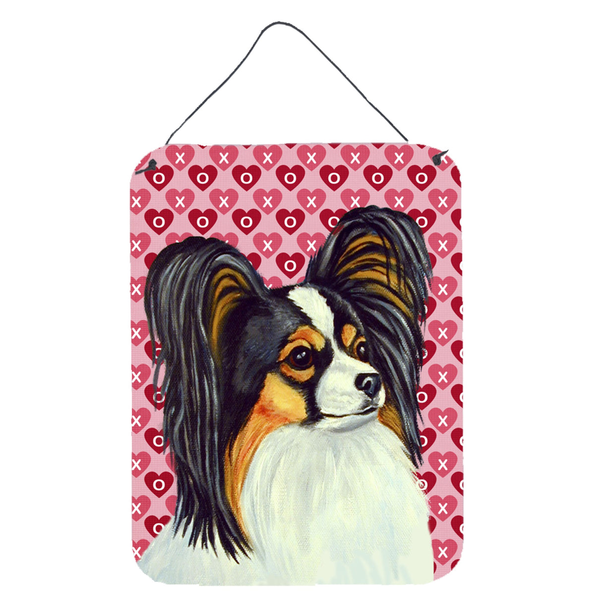 Papillon Hearts Love And ValentineS Day Portrait Wall Or Door Hanging Prints