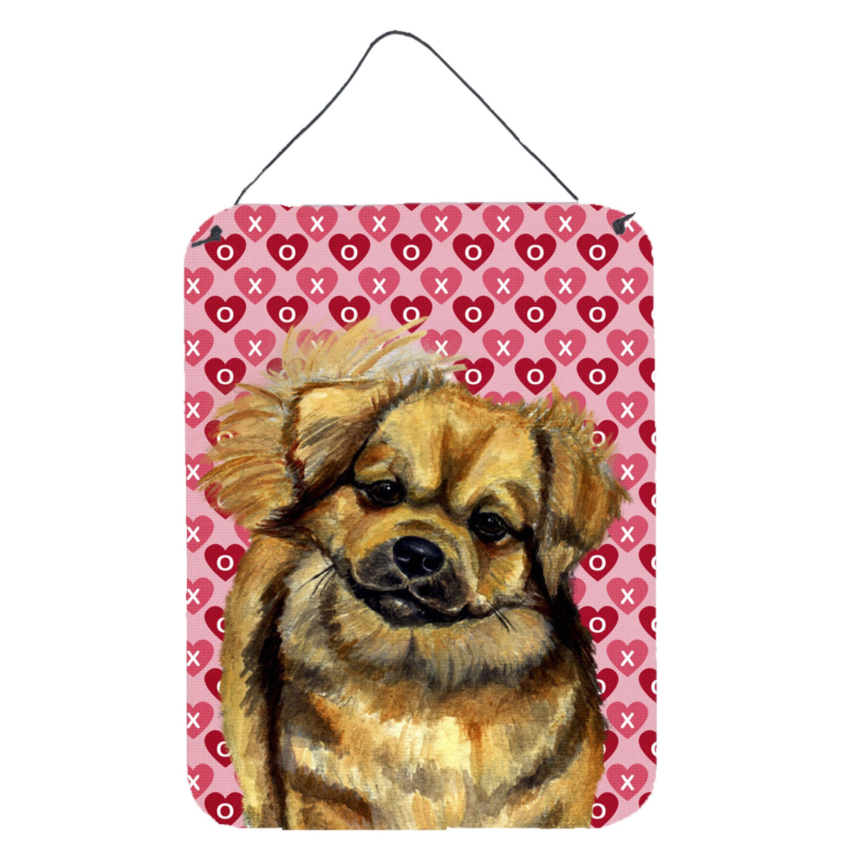 Tibetan Spaniel Hearts Love ValentineS Day Wall Or Door Hanging Prints