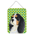 Cavalier Spaniel St. PatrickS Day Shamrock Portrait Wall Or Door Hanging Prints
