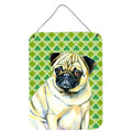 Pug St. PatrickS Day Shamrock Portrait Wall Or Door Hanging Prints
