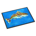 Fish  Red Fish Seafood Two Indoor Or Outdoor Mat 18X27