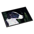 Starry Night Border Collie Indoor Or Outdoor Mat 24X36