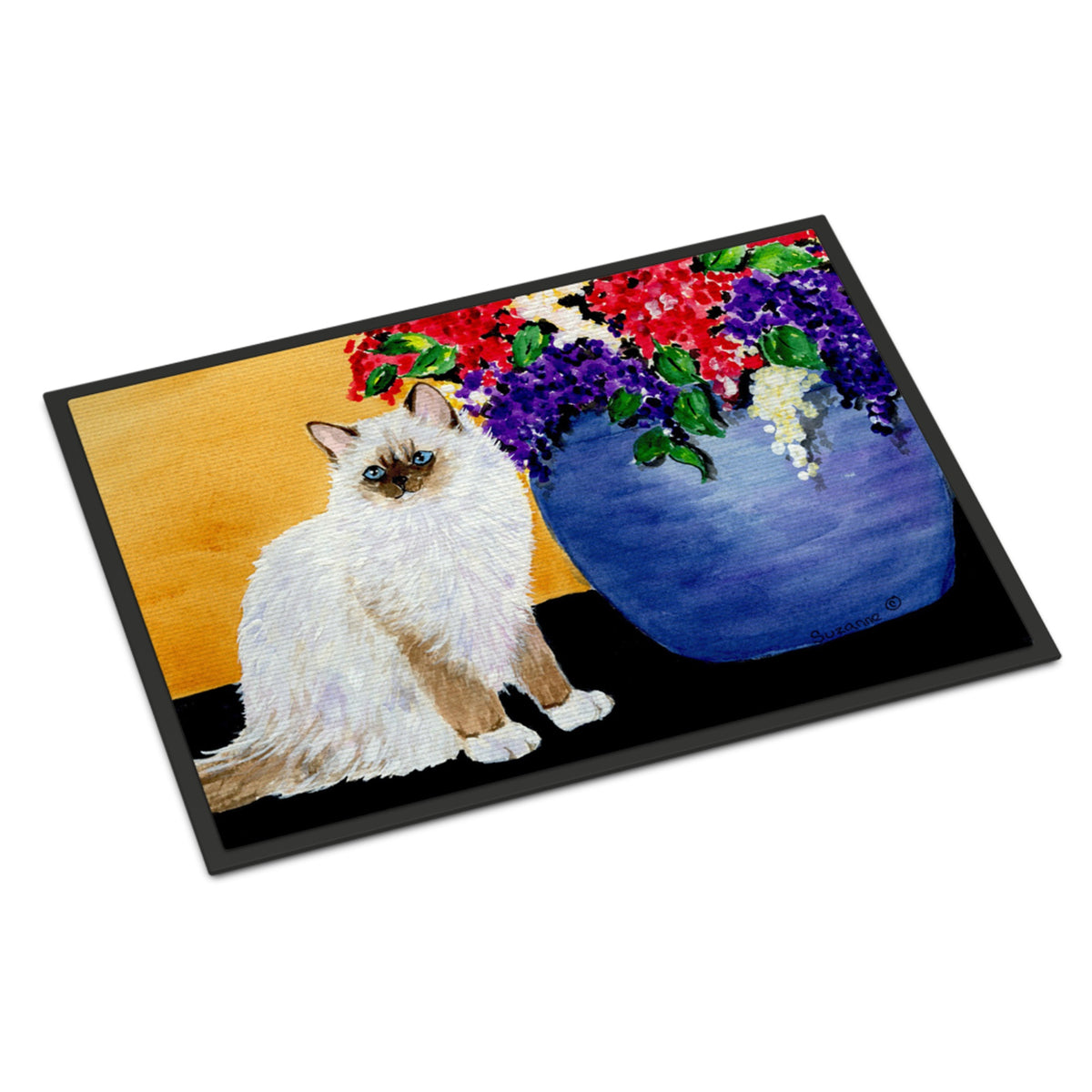 Cat  Ragdoll Indoor Or Outdoor Mat 24X36