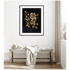 Framed Art Moody Floral 7 by Annie Quigley