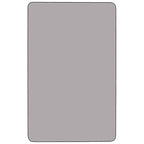 Flash Furniture 36x72 REC Grey Activity Table, 72"D x 36"W x 25.13"H, Gray