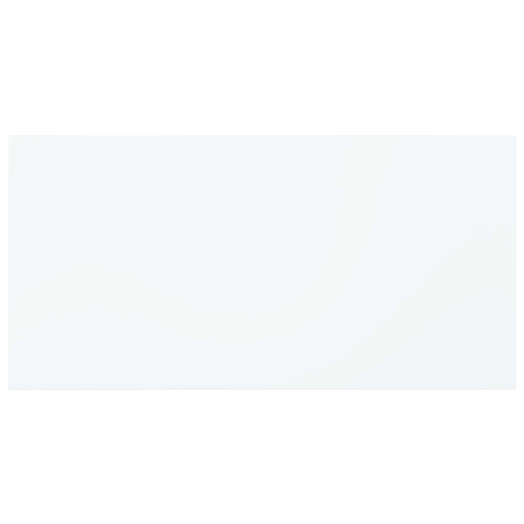 vidaXL White Bookshelf Boards in Engineered Wood, Set of 8, Modern Design, 31.5&quot;x11.8&quot;x0.6&quot;, Easy to Clean, Suitable for Any Room