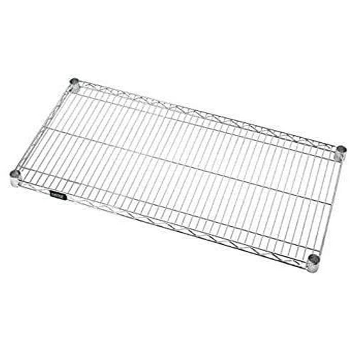 Quantum 2154S Wire Shelf, 54W X 21D, 600 Lbs Capacity, Stainless, Stainless, Nsf