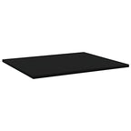 Bookshelf Boards -SKM Bookshelf Boards 4 pcs Black 23.6"x19.7"x0.6" Chipboard