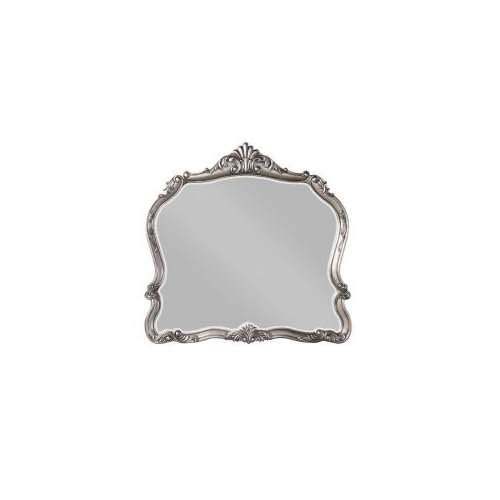 Acme Furniture Ariadne Mirror In Antique Platinum Finish