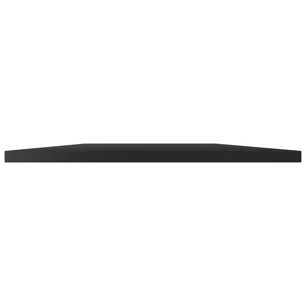 Furniking Bookshelf Boards 8 pcs High Gloss Black 15.7"x19.7"x0.6" Chipboard