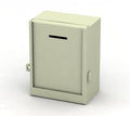 Sturdy Lockable Wall-Mounting Charity Donation Collection Box Heavy Duty Thick Metal Secured Charity Box Fundraising Donation An