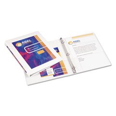 Wholesale Case Of 20 - Avery Non-Locking D-Ring Framed View Binders-D-Ring Frame View Binder, 1/2' Cap, 11'X8-1/2', White