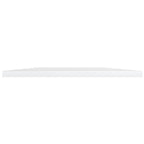 vidaXL Modern High Gloss White Bookshelf Boards 15.7"x15.7"x0.6" – Versatile, Durable, and Easy to Maintain Engineered Wood Panels for Additional Storage