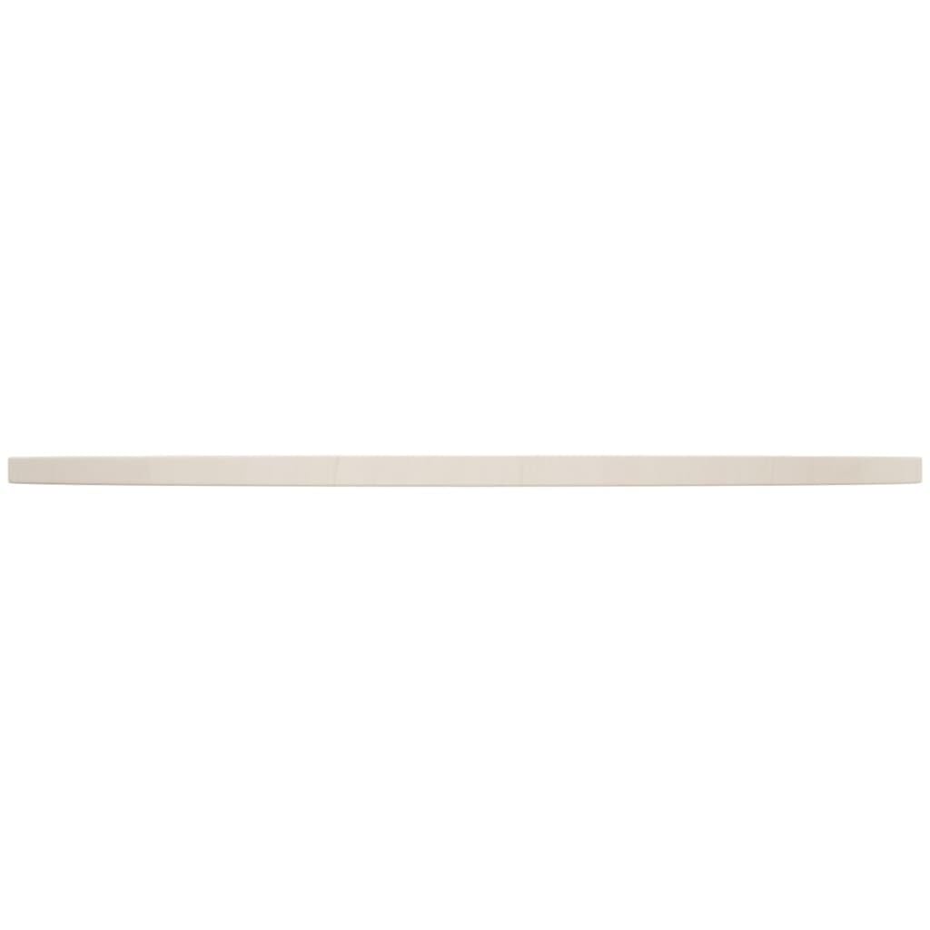 vidaXL Solid Pinewood Round Table Top, Dining/Coffee/Garden Table, Easy to Clean, 35.4" Diameter, White Finish