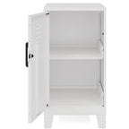 Lorell LYS SOHO Locker, 2-Shelf, White