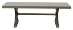 Steve Silver Co Jones Aluminum Coffee Table, Light Brown