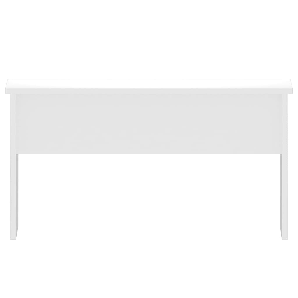vidaXL Coffee Table High Gloss White 31.5"x19.9"x16.3" Engineered Wood