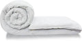 Elstone Home Printed Double Comforter (Microfiber, White)