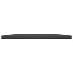 vidaXL Gray Bookshelf Boards, 15.7"x19.7"x0.6", Durable Engineered Wood, Modern Design, Versatile Storage Solution, Easy Assembly, Set of 8