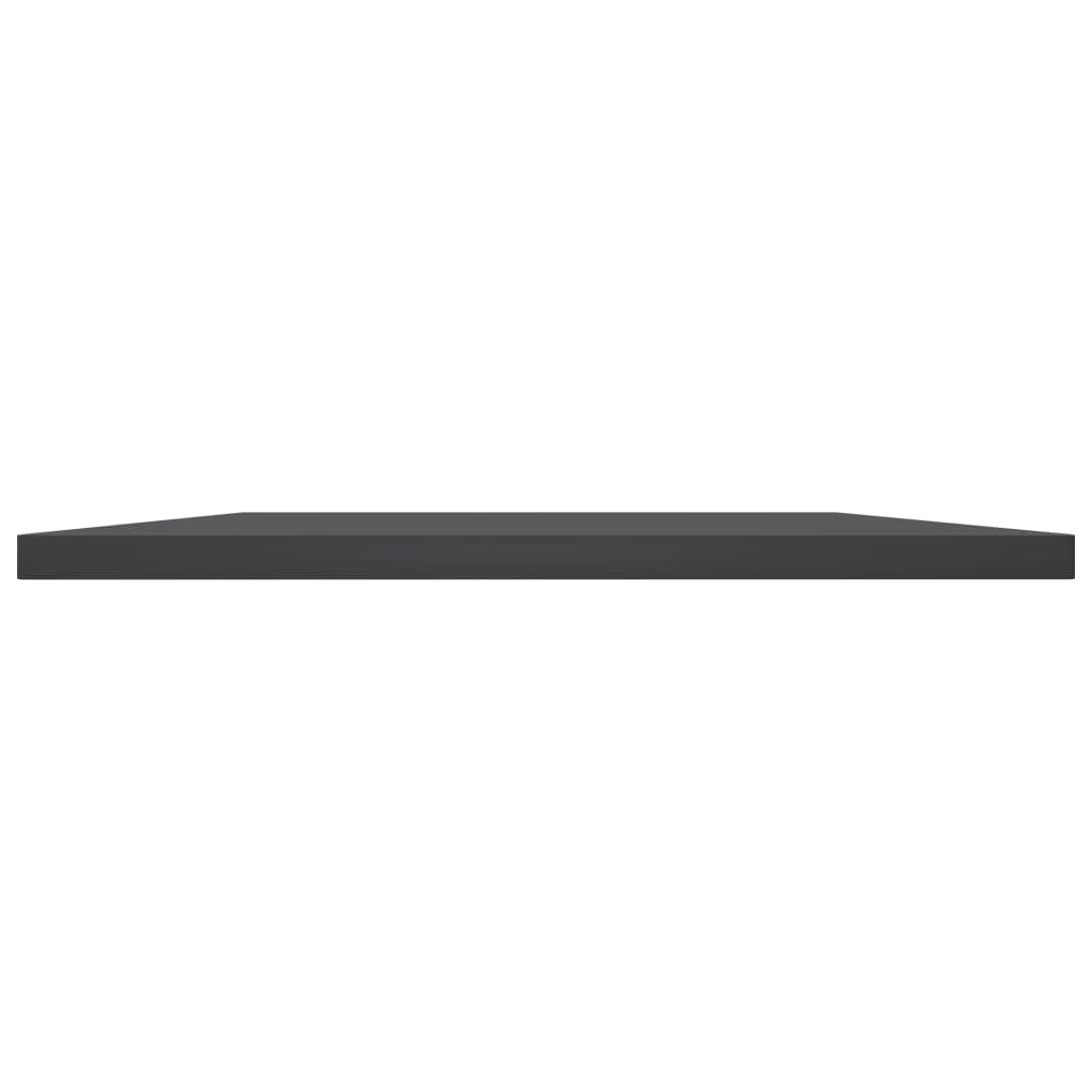 vidaXL Gray Bookshelf Boards, 15.7"x19.7"x0.6", Durable Engineered Wood, Modern Design, Versatile Storage Solution, Easy Assembly, Set of 8