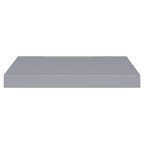 Floating Wall Shelves-SKM Floating Wall Shelves 2 pcs Gray 15.7x9.1x1.5 MDF