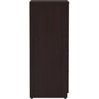 Lorell Essentials Espresso 4-Drawer Lateral File