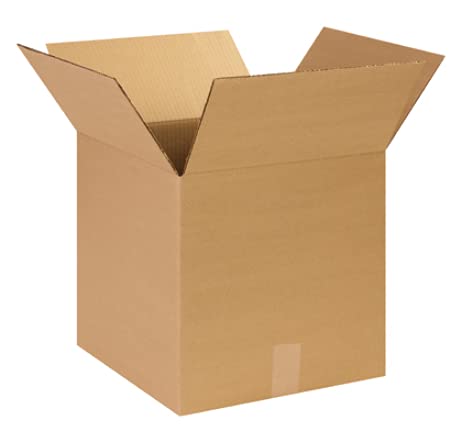 Secure Seal - 14X14X14 Pack Of 100 Corrugated Cardboard Packing Shipping Mailing Moving Carton Boxes