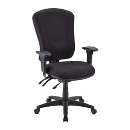 Lorell Accord Series Managerial Task Chairs-Managerial Task Chair, 26-3/4&quot;X26&quot;X48-1/4&quot;-51&quot;, Black