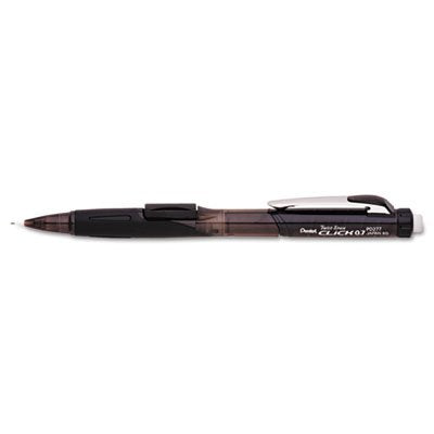 Twist-Erase Click Mechanical Pencil, 0.7 Mm, Black Barrel