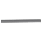 Vidaxl Wall Shelves 2 Pcs Gray 45.3''X3.5''X1.2''