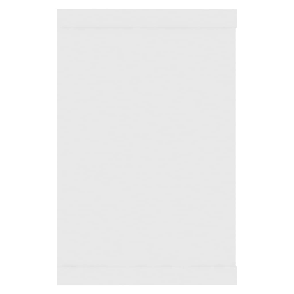vidaXL Wall Cube Shelves 4 pcs White 23.6&quot;x5.9&quot;x9.1&quot; Engineered Wood
