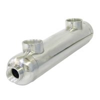 Brazetek 155 Kbtu 316L Stainless Steel Spa/Solar/Swimming Pool Heat Exchanger