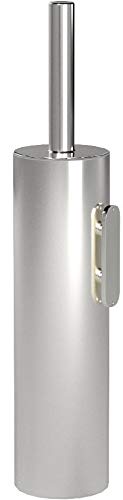 Gedy Ed34-03-13 Edera Wall Mounted Toilet Brush Holder, 1.14' L X 2.95' W, Chrome