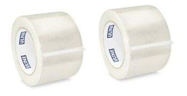 Uline Industrial Shipping & Packing Tape 3' X 110 Yards 2.0 Mil - Clear (2 Pack)