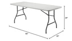 Lorell Llr66656 Rectangular Banquet Table