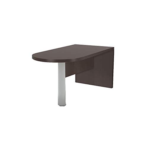 Safco Mayline APT7236LDC Aberdeen Desk, 72", Mocha Laminate