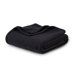 Berkshire Blanket Microfleece Queen Size Bed Blanket Black,Lightweight Soft Breathable Plush Micro Fleece Blanket For Bed Couch